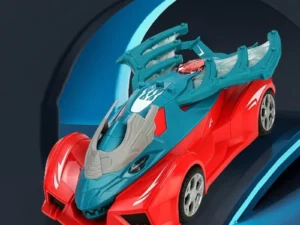dino red car 1