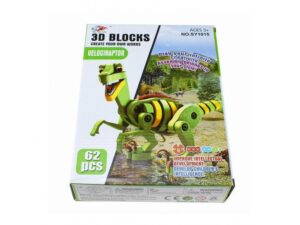 3d blocks dinosaur 62pcs